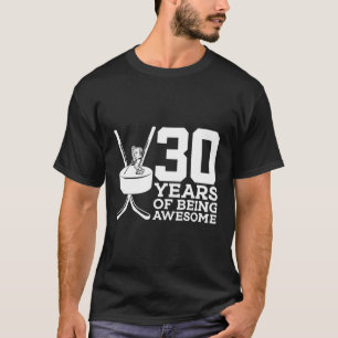 Camiseta 30 Anos De Hóquei No Gelo Incrível