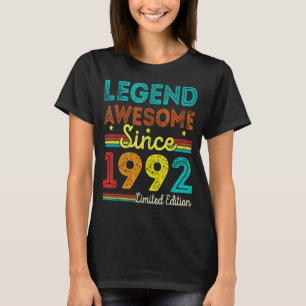 Camiseta 30 anos de idade Vintage Legend Incrível desde 199