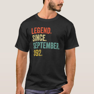 Camiseta 30 Anos De Lenda Desde Setembro De 1992, 30 Birt