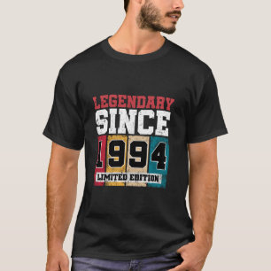 Camiseta 30 anos, doações lendárias desde 1994, Vintage 30t