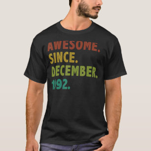 Camiseta 30 anos é incrível desde dezembro de 1992, 30 Birt