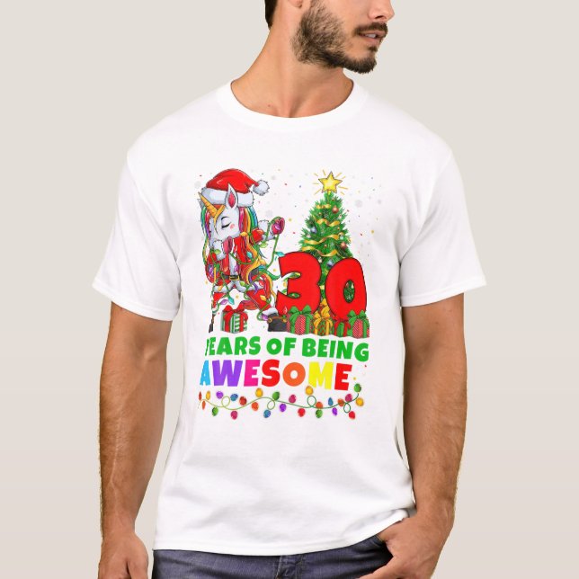Camiseta 30 Anos Sendo Unicórnio (Frente)