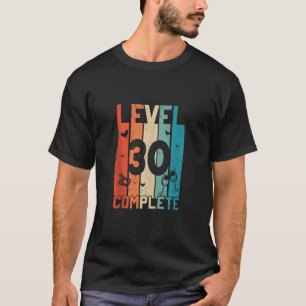 Camiseta 30 de Nível Completar Golpe Retroativo de 30 Anos
