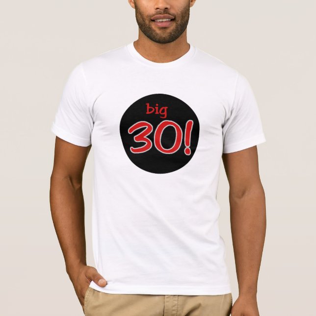 Camiseta 30 grandes (Frente)