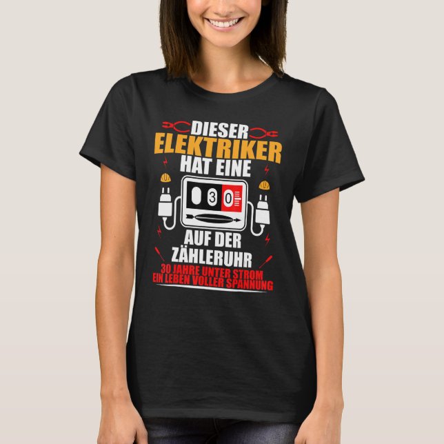 Camiseta 30 No Counter Clock Electricyday (Frente)