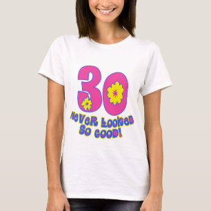 Camiseta 30 nunca olhado tão bom!