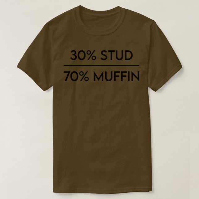 Camiseta 30 Stud 70 Muffin (Frente do Design)