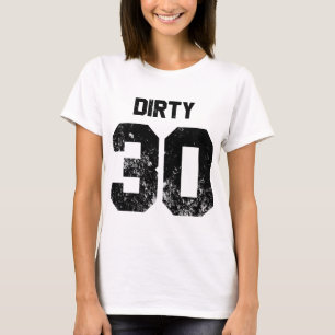 Camiseta 30 sujos
