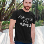 Camiseta 30 Years Old Equation Funny 30th Birthday Math<br><div class="desc">30 Years Old Algebra Equation Funny 30th Birthday Math</div>