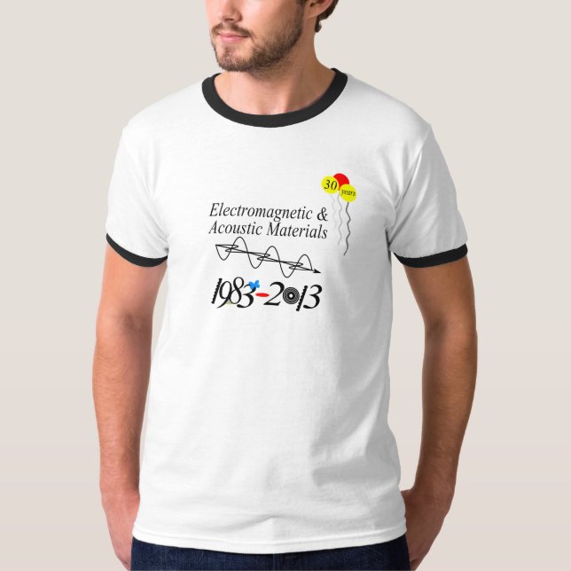 Camiseta 30o Logotipo do aniversário (Frente)