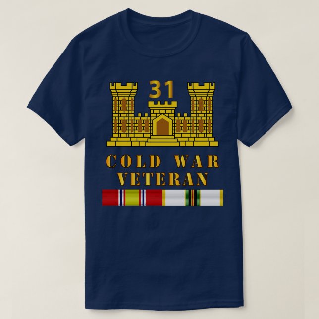 Camiseta 31º Batalhão ENG Branch ColdVet c COLD (Frente do Design)