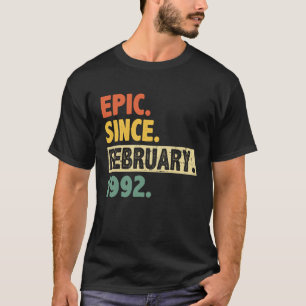 Camiseta 31º Epic De Aniversário Desde Fevereiro De 1992 31