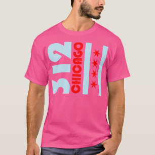 Camiseta 312 Chicago Flag Illinois Chi Town