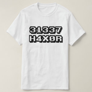 CAMISETA 31337 H4X0R