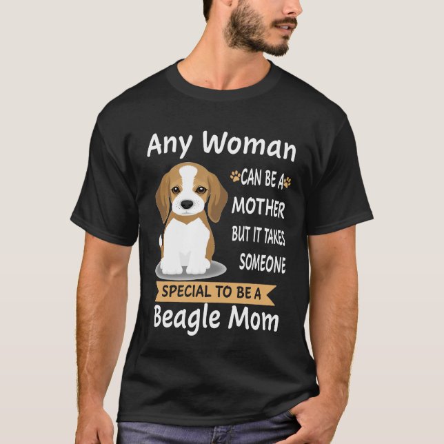 Camiseta 314 Especial Para Ser Uma Mãe De Beagle (Frente)