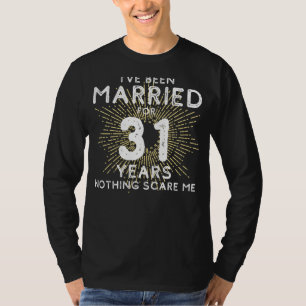Camiseta 31 Anos Casados: Indestáveis E Inseparáveis Aninve