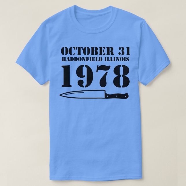 Camiseta 31 de outubro de 1978 1 (Frente do Design)