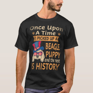 Camiseta 31 Era Uma Vez - Cachorrinho Beagle Beagle