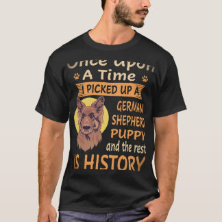 Camiseta 31 Era Uma Vez Eu Peguei Um Pastor Alemão