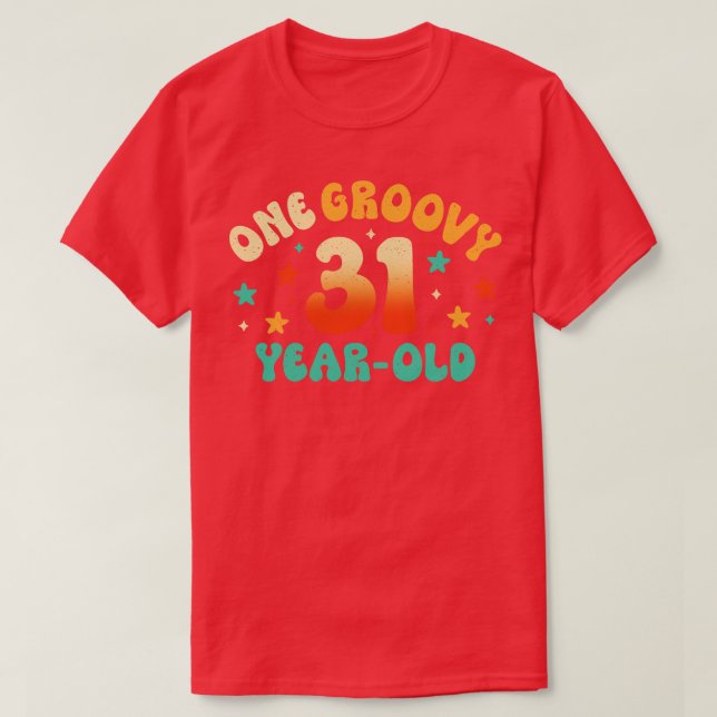 Camiseta 31.o aniversário (Frente do Design)