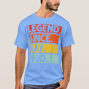 Camiseta 32º Aniversário Oferece Legenda Desde Maio De 1990