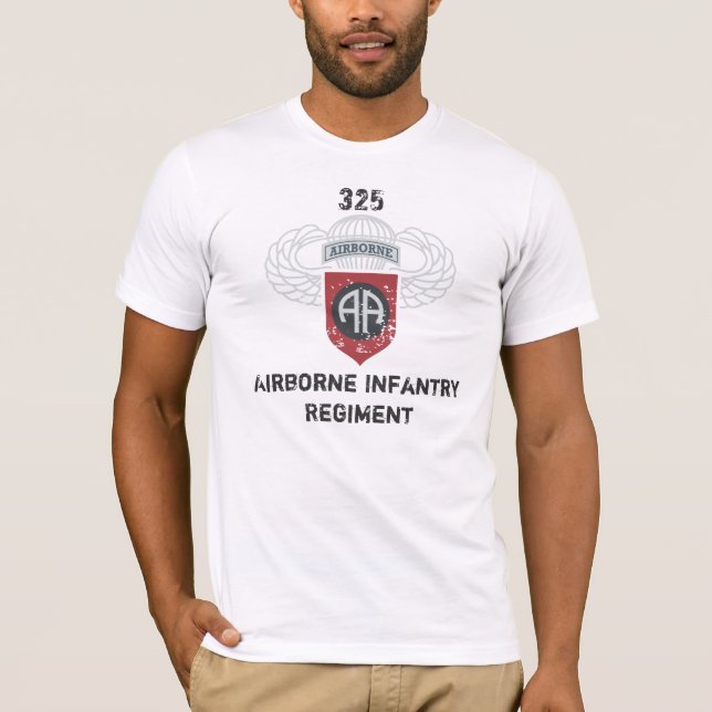 Camiseta 325th AREJE a 82nd divisão aerotransportada (Frente)