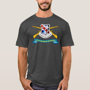 Camiseta 327. º Regimento de Infantaria DUI w Br Friso X