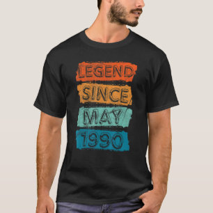 Camiseta 32 Anos De Legenda Desde Maio De 1990 32º Aniversá