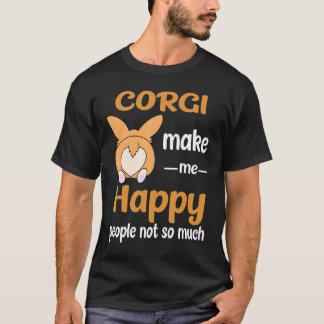 Camiseta 32 Corgi me faz feliz