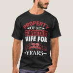 Camiseta 32nd Wedding Anniversary Gift for Husband 32 Years<br><div class="desc">Perfect funny gift for Huaband to wear on 32nd Wedding Anniversary wedding anniversary  to make fun with all . Great idea to celebrate 32nd Wedding Anniversary party</div>