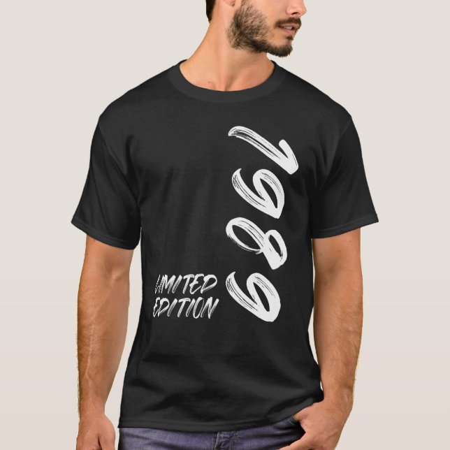 Camiseta 33º Aniversário Damas Mens 33 Anos 1989 Presente 1 (Frente)