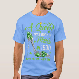 Camiseta 33º Aniversário Dia de São Patrício Feliz Sh