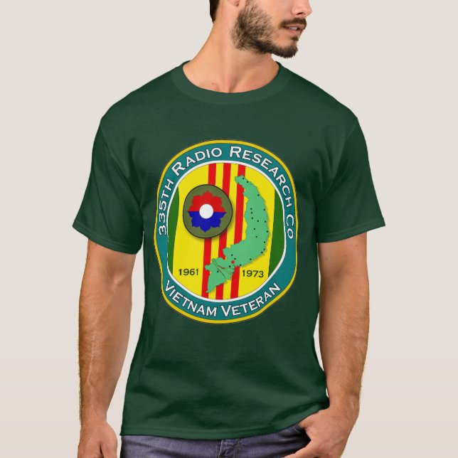 Camiseta 335th RRC - ASA Vietnam (Frente)