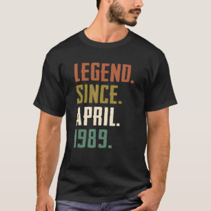 Camiseta 33 Anos De Legenda Desde Abril De 1989 33º Anivers