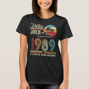 Camiseta 33 anos julho 1989 33º dia B
