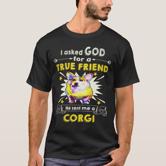 Camiseta 33 Ele Me Enviou Um Corgi (Frente)