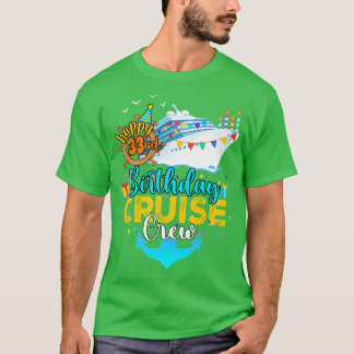 Camiseta 33.o Aniversário da Tripulação de Cruzeiros