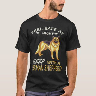 Camiseta 33 Sinta-se Seguro à Noite Durma Com Um Pastor Ale