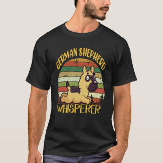 Camiseta 33 sussurrador de pastor alemão Pastor Alemão