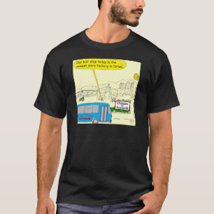 Camiseta 343 queijos de desenhos animados da cor de