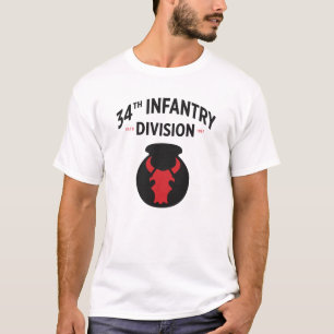 Camiseta 34.ª Divisão de Infantaria Militar dos Estados U