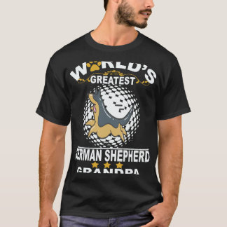 Camiseta 34 Avô Alemão Pastor Alemão Mais Incrível do Mundo