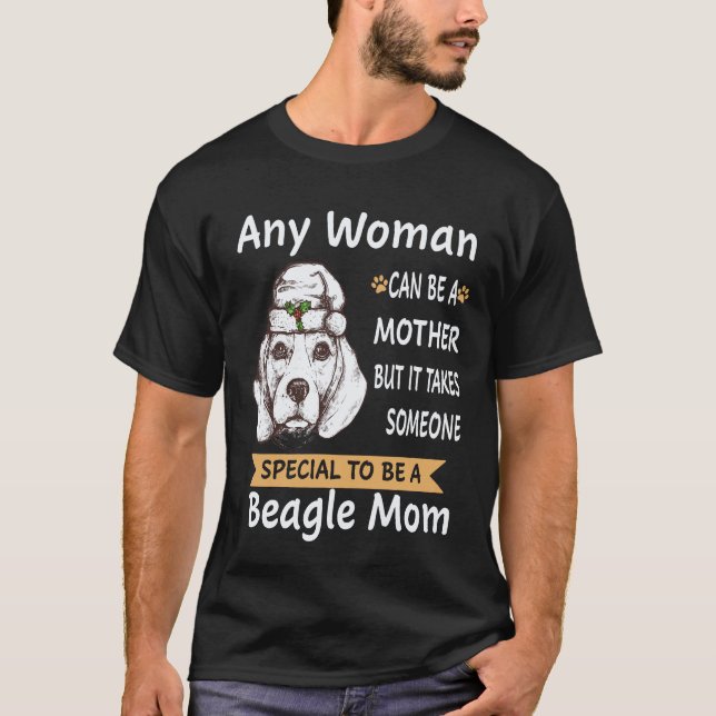 Camiseta 34 Especial Para Ser Uma Mãe Beagle Beagle (Frente)