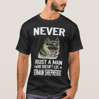 Camiseta 34 Nunca Confie Em Um Homem Que Não Gosta De Pasto