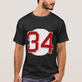 Camiseta 34 Retired Sticker