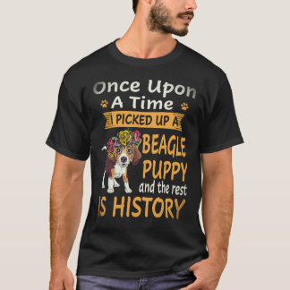 Camiseta 34 Uma Vez - Cachorrinho Beagle Beagle