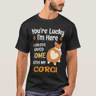 Camiseta 34 Você é Corgi Sortudo