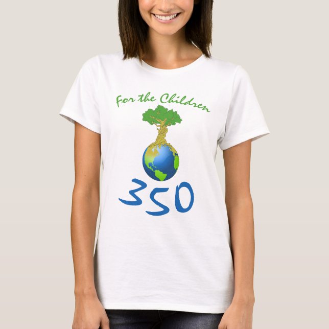 Camiseta 350 para as crianças (Frente)