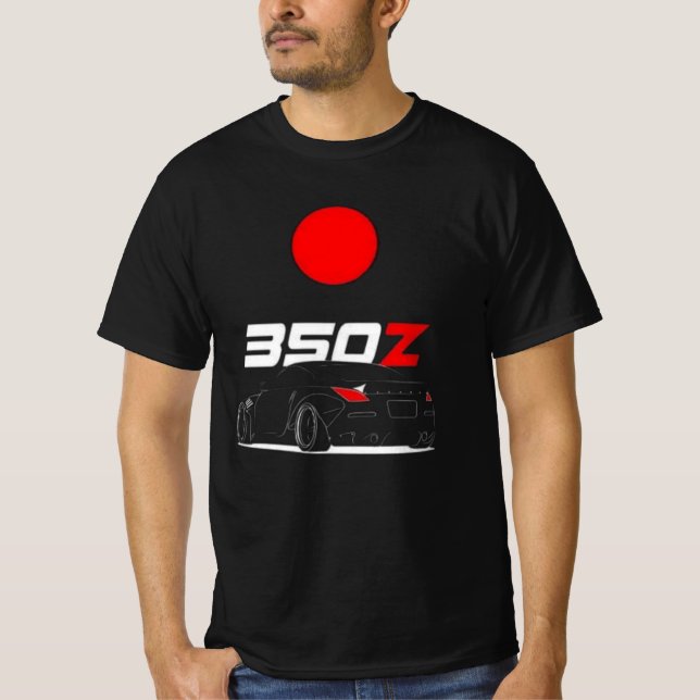 CAMISETA 350Z RED SUN  (Frente)