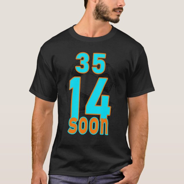 Camiseta 3514em breve Tsirt Football Tsirt (Frente)
